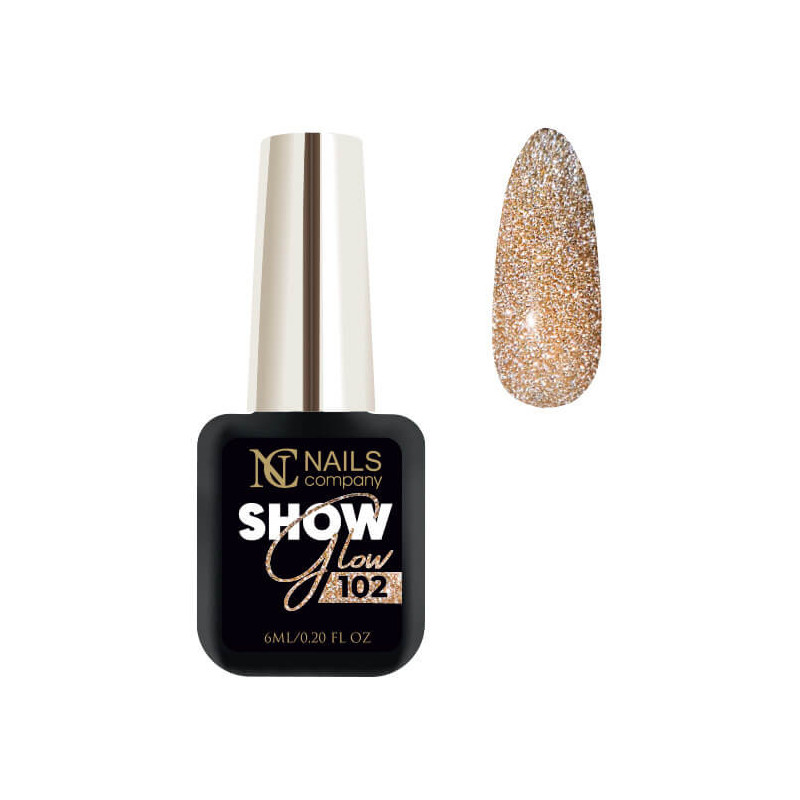 Nails Company Lakier hybrydowy Show Glow no. 102 6ml - 1