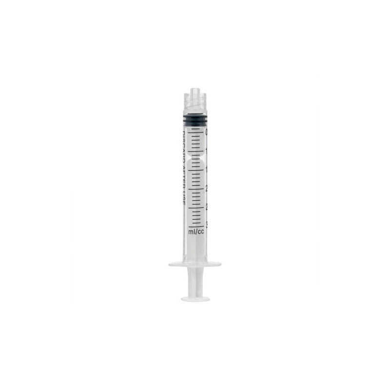 BRAUN Strzykawka 3część. Luer Lock 3ml - 10 sztuk - 1