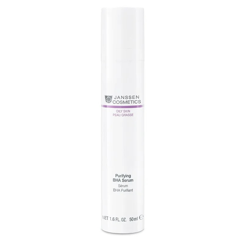 Janssen Oily Skin Purifying BHA Serum - Serum na stany zapalne i przebarwienia, 50ml - 1 Janssen Oily Skin Purifying BHA Serum - Serum na stany zapalne i przebarwienia, 50ml - 1