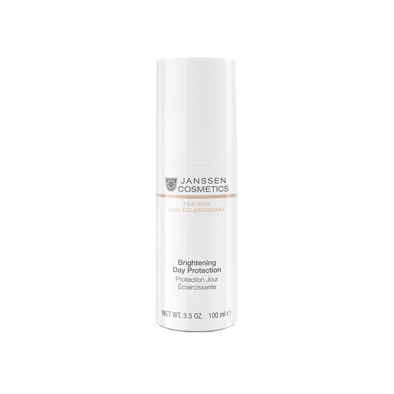 Janssen Fair Skin Brightening Day Protection - Krem rozjaśniający przebarwienia oraz wyrównujący koloryt skóry z SPF 20, 100ml -