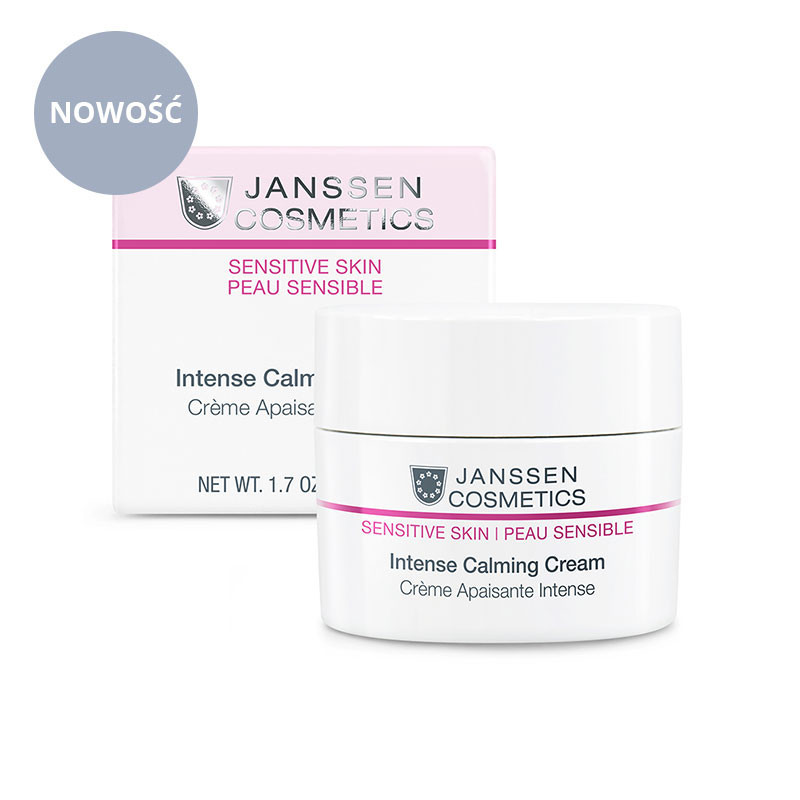 Janssen Sensitive Skin Intense Calming Cream – Łagodzący 24-godzinny krem odżywczy, 50ml - 1