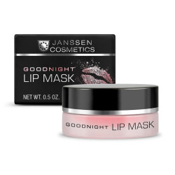 Janssen Goodnight Lip Mask – Maska wygładzająca i wypełniająca usta, 15ml - 1