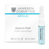 Janssen Hyaluron Fluid - Ampułka do skóry suchej, koncentrat z kwasem hialuronowym, 2ml - 1