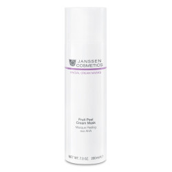 Janssen Oily SKin Fruit Peel Cream Mask - Maska kremowa z kwasami AHA, 200ml - 1