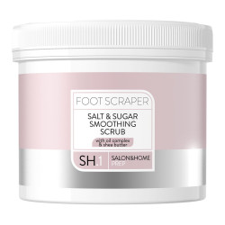 Pharm Foot - FOOT SCRAPER - Wygładzający peeling solno-cukrowy do stóp z kompleksem olejków i masłem shea, 800 g - 2