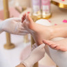 Pharm Foot - FOOT SCRAPER - Wygładzający peeling solno-cukrowy do stóp z kompleksem olejków i masłem shea, 800 g - 3