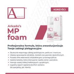 ARKADA'S - Keratoliczna pianka do skóry, 150ml - 3