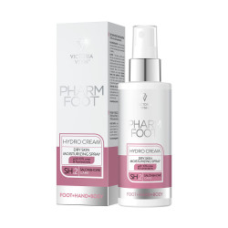 Pharm Foot - HYDRO CREAM - Nawilżający spray do suchej skóry 10% mocznika i humektanty, 150 ml - 5