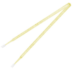 Clavier - Mikroszczoteczki/aplikatory brokat-żółty 100szt - 2