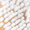 Clavier - Mikroszczoteczki/aplikatory brokat-żółty 100szt - 4
