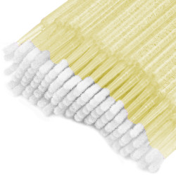 Clavier - Mikroszczoteczki/aplikatory brokat-żółty 100szt - 5