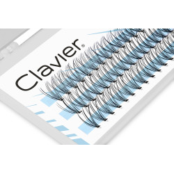 Kępki Rzęs Classic 10mm Clavier, do makijażu, 10D - 2