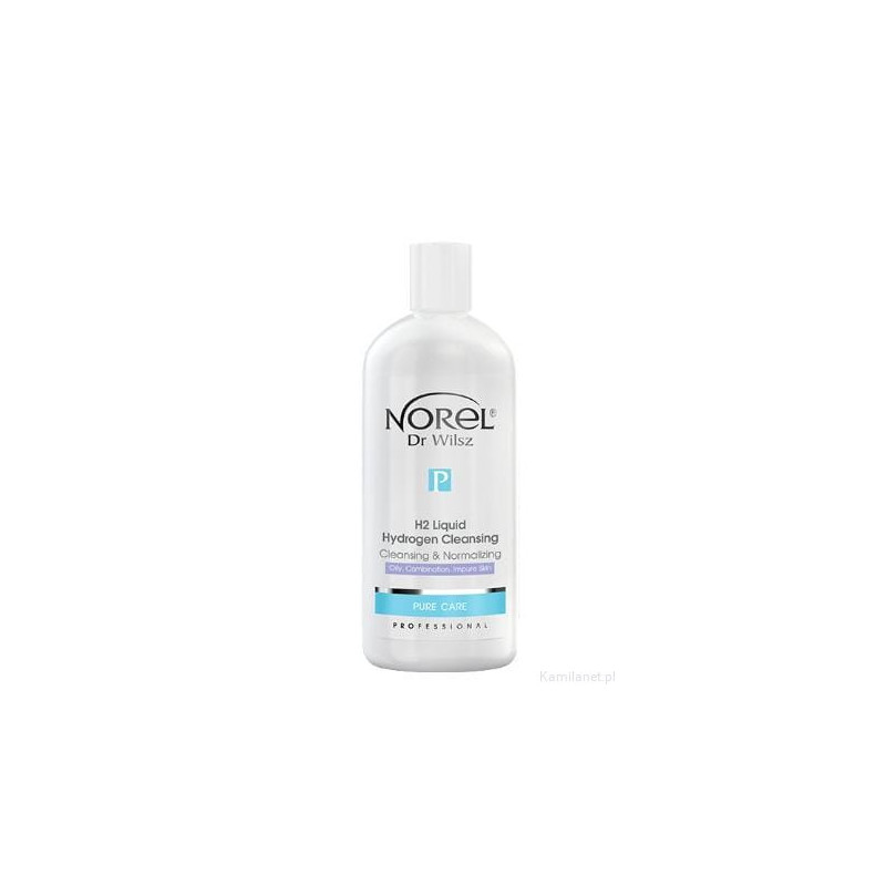 Norel Pure Care H2 Liquid Hydrogen Cleans - H2 Płyn oczyszczająco – normalizujący do oczyszczania wodorowego 500ml PT071 - 1