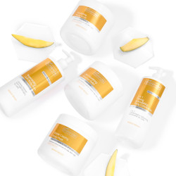 Bielenda MANGO BOOST - Barierowa maska kremowa do ciała, dłoni i stóp, 600g - 3