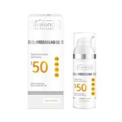 Bielenda SUPREMELAB  - Satynowy krem ochronny SPF 50, 50ml - 2