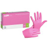 ZARYS - easyCARE nitrile - Rękawice diagnostyczne, nitrylowe, bezpudrowe, różowe, rozm. L - 1
