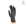 ONYKS HJDR - Rękawice nitrylowe, czarne, rozm.  L, 100 sztuk - 2