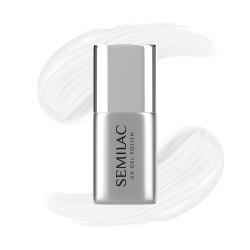Semilac - Top No Wipe Real Color - Top do lakierów hybrydowych, 7ml - 1