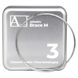 Drut korekcyjny Arkada's Brace M do tworzenia klamry M - 1