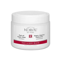 Norel - FACE & BODY REJUVE - Maska algowa plastyczna żurawinowa 250g, PN163 - 1