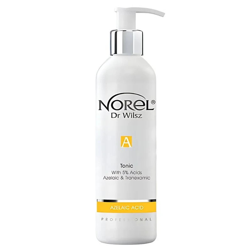 Norel - AZELAIC ACID - Tonik z 5% kwasami azelainowym i traneksamowym 250ml, PT306 - 1 Norel - AZELAIC ACID - Tonik z 5% kwasami azelainowym i traneksamowym 250ml, PT306 - 1