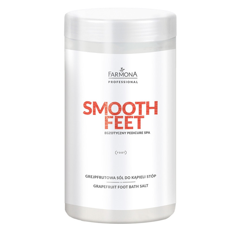 Farmona - SMOOTH FEET - Grejpfrutowa sól do kąpieli stóp, 1400g - 1 Farmona - SMOOTH FEET - Grejpfrutowa sól do kąpieli stóp, 1400g - 1
