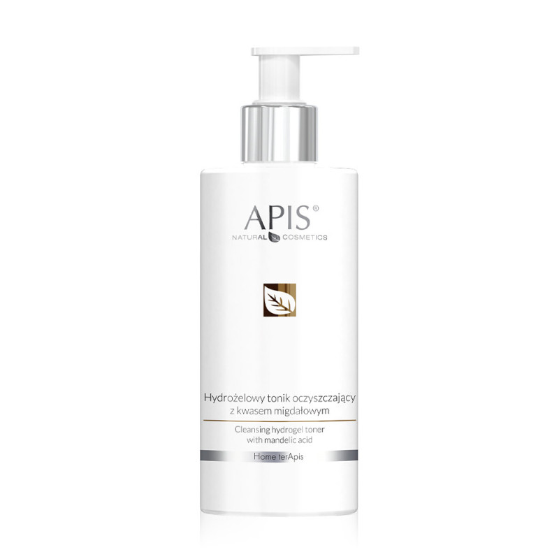 Apis - HOME TERAPIS - Hydrożelowy tonik oczyszczający z kwasem migdałowym, 300 ml - 1 Apis - HOME TERAPIS - Hydrożelowy tonik oczyszczający z kwasem migdałowym, 300 ml - 1