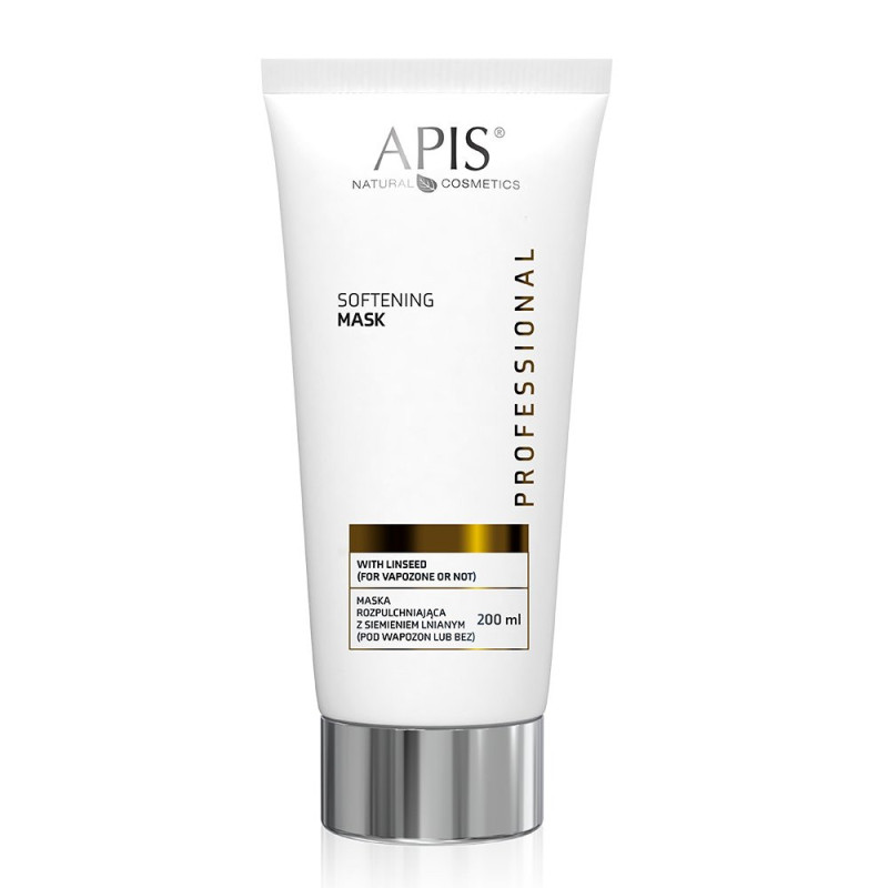 Apis - Maska rozpulchniająca z siemieniem lnianym, 200ml - 1