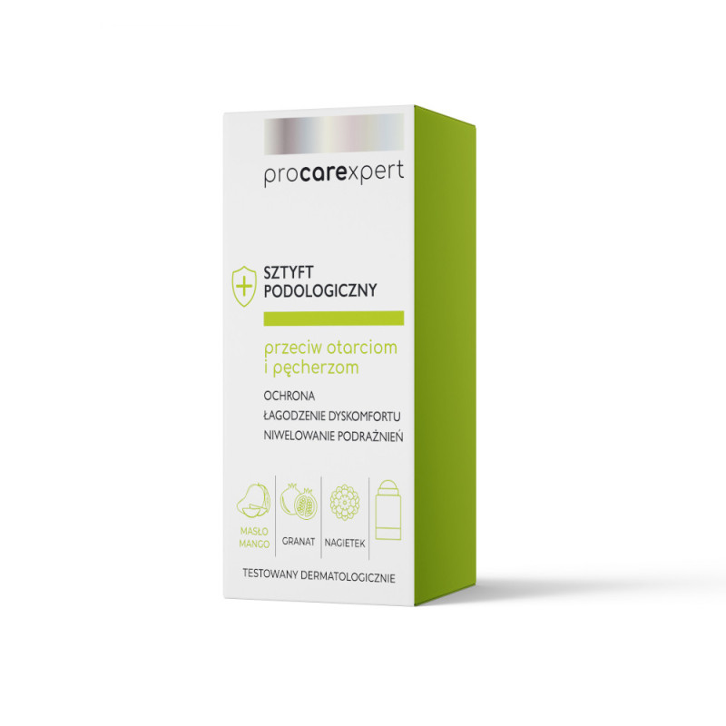 Procarexpert - Sztyft podologiczny przeciw otarciom i pęcherzom – 30 g - 1 Procarexpert - Sztyft podologiczny przeciw otarciom i pęcherzom – 30 g - 1