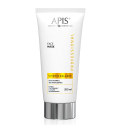 Apis - VITAMIN BALANCE - Maska z witaminą C i białymi winogronami, 200ml - 1