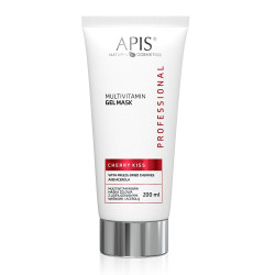 Apis - CHERRY KISS - Multiwitaminowa maska żelowa z liofilizowanymi wiśniami i acerolą, 200ml - 1