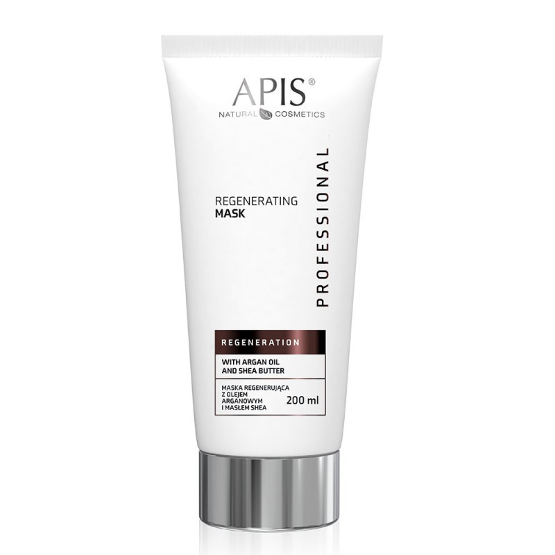 Apis - REGENERATION - Maska regenerująca z olejem arganowym i masłem shea, 200ml - 2