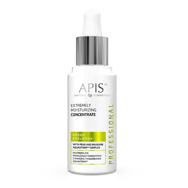 Apis - HYDRO EVOLUTION - Ekstremalnie nawilżający koncentrat z gruszką i rabarbarem AQUAXTREM™, 30ml - 1 Apis - HYDRO EVOLUTION - Ekstremalnie nawilżający koncentrat z gruszką i rabarbarem AQUAXTREM™, 30ml - 1