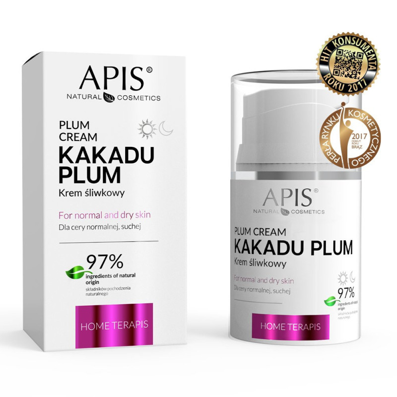 Apis - KAKADU PLUM - Krem śliwkowy, 50 ml - 2