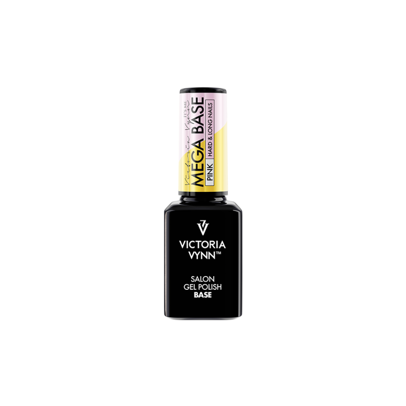 Victoria Vynn - GEL POLISH Mega Base - Baza Budująca Pink 15ml - 1 Victoria Vynn - GEL POLISH Mega Base - Baza Budująca Pink 15ml - 1
