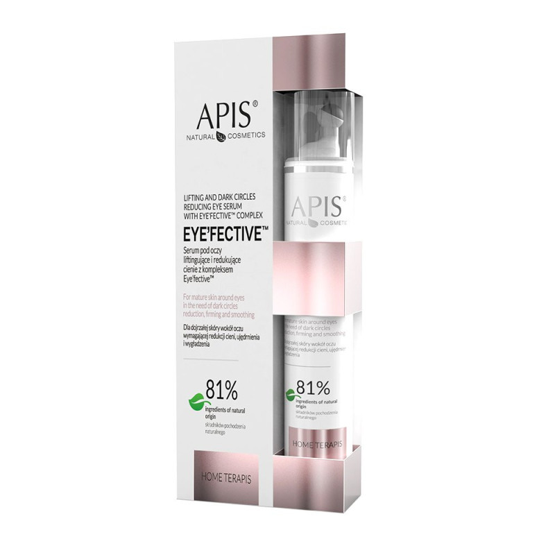 Apis - Serum pod oczy liftingujące i redukujące cienie z kompleksem Eye’fective™, 10ml - 1