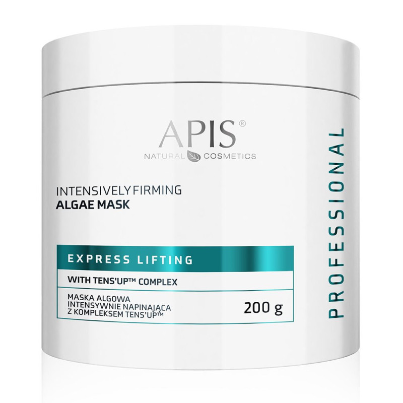 Apis - EXPRESS LIFTING - Maska algowa intensywnie napinająca z kompleksem TENS’UP™, 200g - 1 Apis - EXPRESS LIFTING - Maska algowa intensywnie napinająca z kompleksem TENS’UP™, 200g - 1