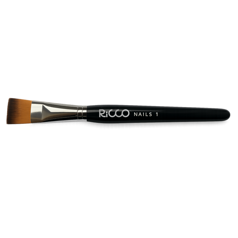 Ricco Nails - No. 1 - Pędzel Prosty - 1