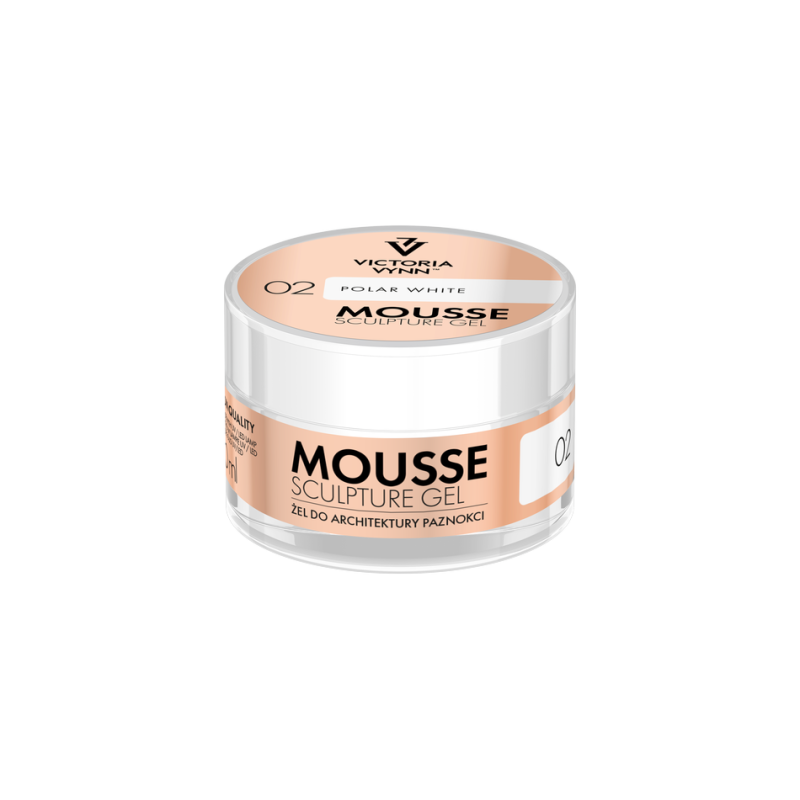 Victoria Vynn MOUSSE SCULPTURE GEL 02 Polar White 50ml - 1