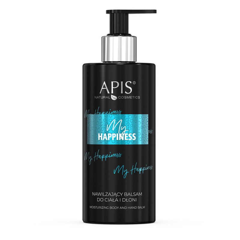 Apis - MY HAPPINESS - Nawilżający balsam do ciała i dłoni, 300ml - 1