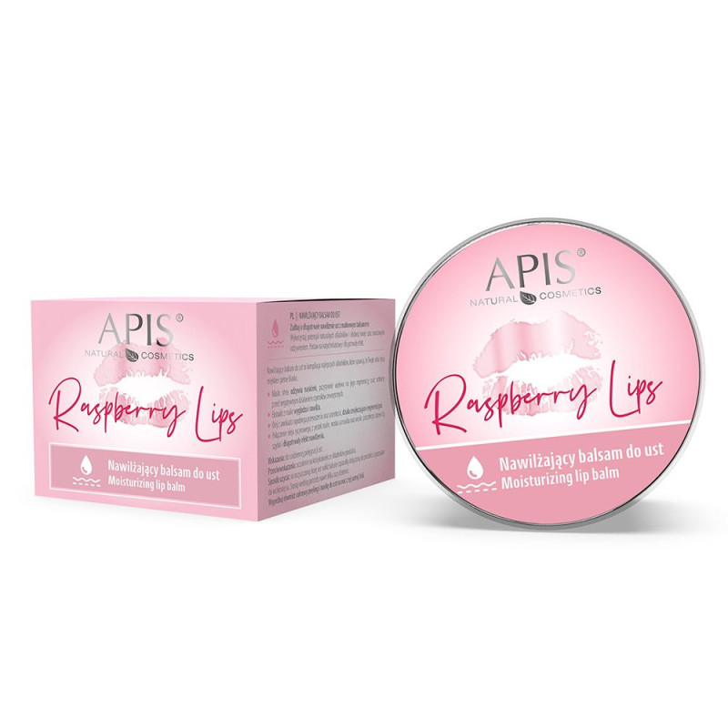 Apis - RASPBERRY LIPS - Nawilżający balsam do ust, 10ml - 1