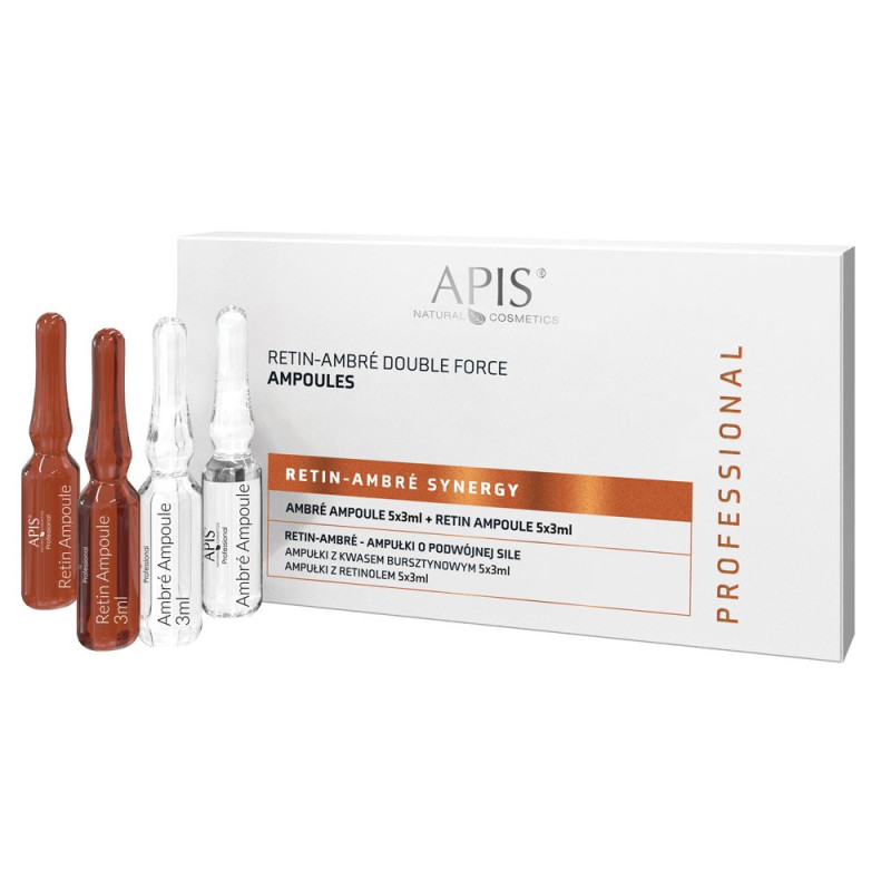 Apis - RETIN-AMBRE SYNERGY - Ampułki o podwójnej sile, 10x3ml - 1 Apis - RETIN-AMBRE SYNERGY - Ampułki o podwójnej sile, 10x3ml - 1