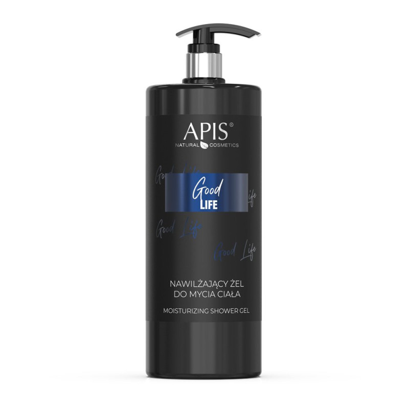 Apis - GOOD LIFE - Nawilżający żel do mycia ciała, 1l - 1