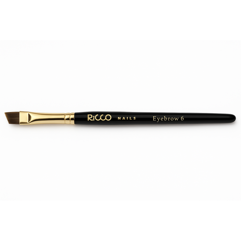Ricco Nails - No. 6 EYEBROW - Pędzel Do Brwi - 1 Ricco Nails - No. 6 EYEBROW - Pędzel Do Brwi - 1