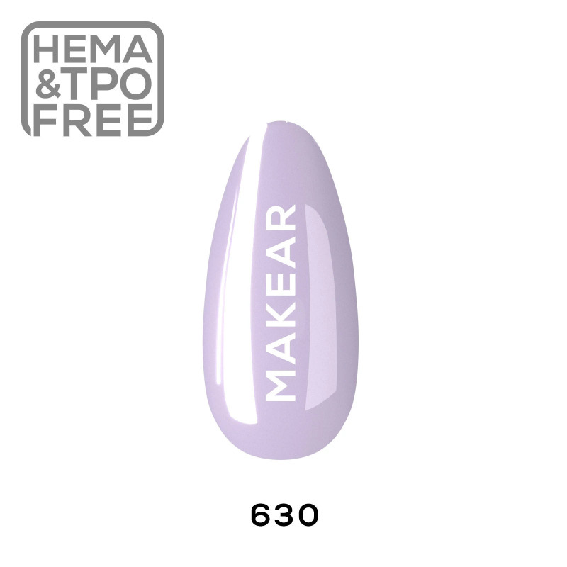Makear - 630 Lilac Lakier hybrydowy 8ml - 1 Makear - 630 Lilac Lakier hybrydowy 8ml - 1