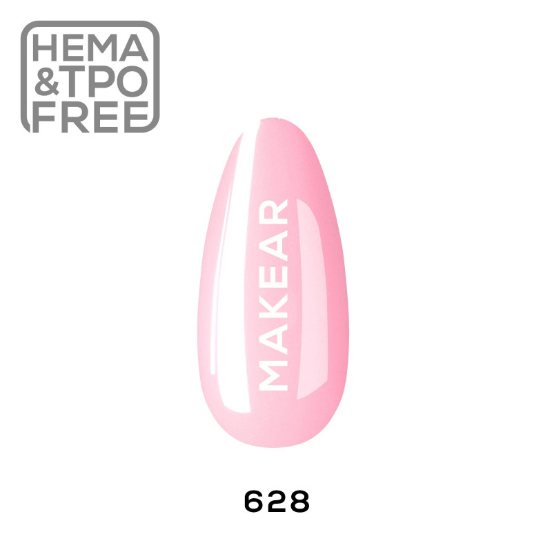 Makear - 628 Lily Lakier hybrydowy 8ml - 1