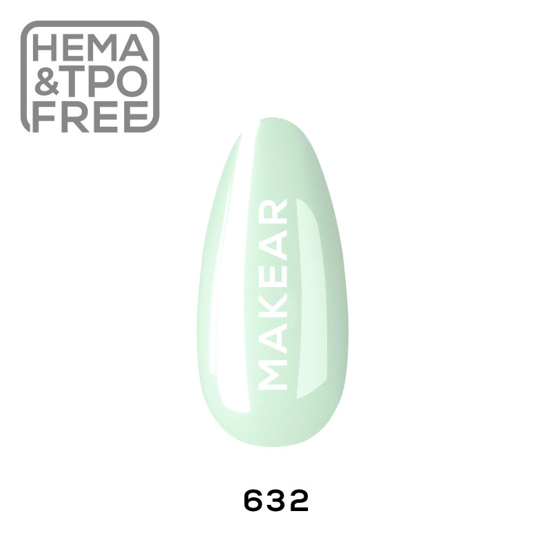 Makear - 632 Windflower Lakier hybrydowy, 8ml - 1