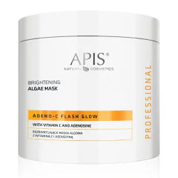 Apis - ADENO-C FLASH GLOW - Rozświetlająca maska algowa z witaminą C i adenozyną, 200g - 1