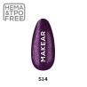 Makear - S14 Violetclaw Lakier hybrydowy, 8ml - 1