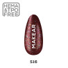 Makear - S16 Rubindor Lakier hybrydowy, 8ml - 1